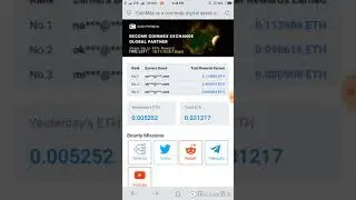 CoinMex exchange bounty global Give away 10 eth