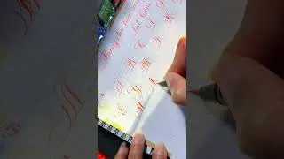 Luyện chữ hoa sáng tạo cùng bút Cánh diều 110 #chữ_sáng_tạo 