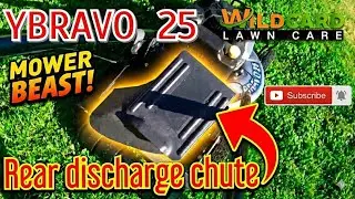 Ybravo 25 
Rear discharge Chute 🌿