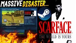 МАСШТАБНАЯ КАТАСТРОФА С ПОЕЗДОМ В STEAM - Scarface: Мир твой ПРОБЛЕМЫ в Steam!