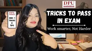 Tricks to pass in exam #dpupune #dypatil #onlinemba #viral #trending #exam 