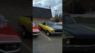 1972 Plymouth scamp, 1971 Plymouth Road Runner and a 1972 Chevy El Camino #shorts , #musclecars