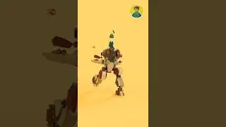 MECHA RANGER BUILD | Brick Animation | #shorts #lego #legoanimation | BILL BRICKS