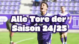 Alle 52 Tore der Saison 24/25 von Erzgebirge Aue ⚒️