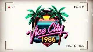 Vice City 1986 Mix - 44 minutes of Retro Synthwave music