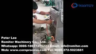 Small Frying Mushroom Popcorn Making Machine