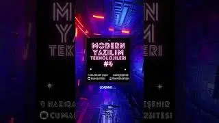 Modern Yazılım Teknolojileri 4 geliyor! 8 Haziran Cumartesi