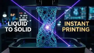The End of Traditional Manufacturing? (Printing with Liquid & Light)