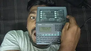 Открывая ностальгию: подробное изучение цифрового дневника Casio SF-3990 | Retro Tech