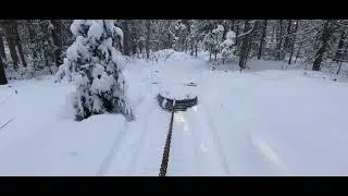 gratte a neige avec 3 pneus