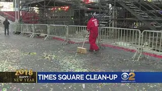 Times Square Cleanup