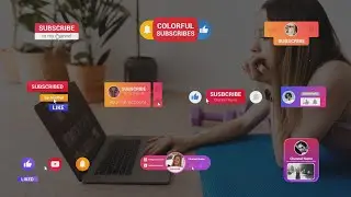 FREE Top YouTube Subscribe Pack #2 | Awesome Subscribe/Like Animated Buttons