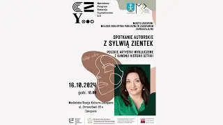 Spotkanie w Mediatece Stacja Kultura Zakopane z Sylwią Zientek