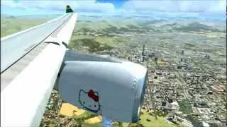FSX HD| EVA Air Airbus A330-200 