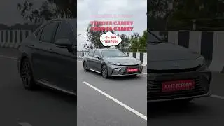 Toyota Camry HYBRID - 0 to 100kmph SPRINT TEST!