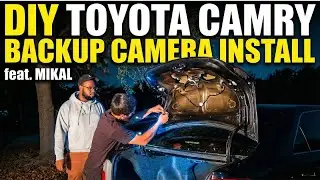 Установка 10,1-дюймового сенсорного экрана в магнитолу на Toyota Camry 2012 года (в стиле Tesla!).