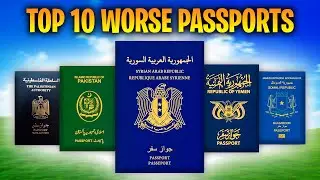 The 10 WORST Passport in the WORLD (2023 Top Rank)