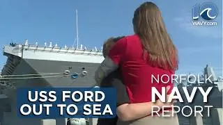 USS Ford: Onboard the World&rsquo;s Largest Warship & 2025 Deployment | Norfolk Navy Report