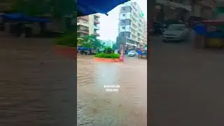 Ambernath Rain Over Flow 🌧️☔#news #breakingnews #rain #mumbaibarish #short #youtubeshorts #minivlog
