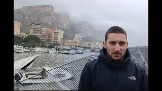 I danni del ciclone Harry a Palermo, devastato il porticciolo dell'Arenella