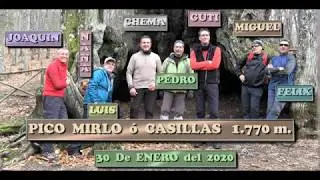 CASTAÑAR DEL TIEMBLO HASTA EL PICO MIRLO ó CASILLAS  30 ENERO 2020