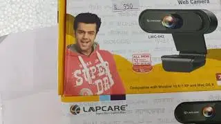 Labcam Webcam - Unboxing  - for online classes and meetings