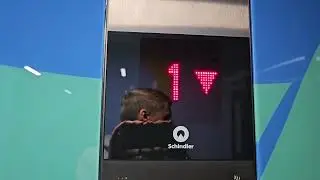Schindler traction elevators/lifts in Spark by Hilton Hotel, Donaustadt, Vienna, Austria