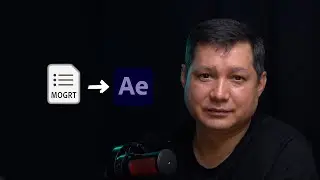 🔓 Секрет MOGRT: как превратить в After Effects проект и всё изменить!
