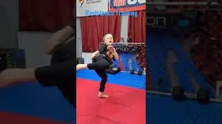Tyler James Taekwondo Kid using Resistance Bands