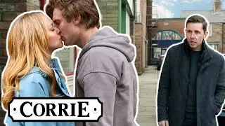 Todd Catches Theo And Megan Kissing | Coronation Street