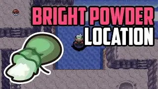 Где найти яркий порошок &mdash; Pok&eacute;mon Emerald