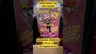 BATGIRL: BARBARA GORDON - 5 Keys & 1st Appearances - Comic Books