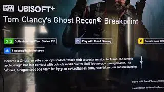 Как загрузить/установить Tom Clancy's Ghost Recon Breakpoint на консоль Xbox (для пользователей G...
