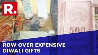 Controversy Erupts After BJP Karnataka Minister Anand Singh Distributes Lavish Gifts On Diwali