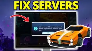 How to Fix Error While Communicating With Rocket League Servers