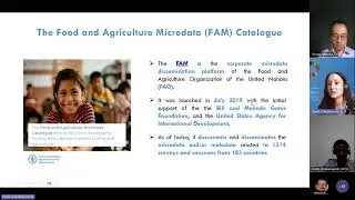 Global Network Webinar:   Unlocking food and agriculture microdata through the FAM Catalogue