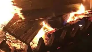 By the fire 🔥