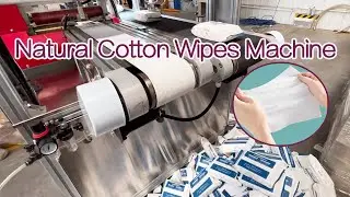 Automatic Wet Wipes Machine | Natural Cotton  Wipes Machine