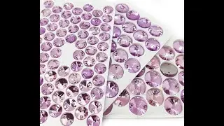Пришивные стразы Промо Light Amethyst, Rivoli