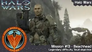 Halo Wars Definitive Edition Campaign - 13 Beachhead (Legendary Difficulty)