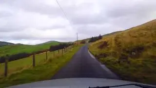 Alfa Romeo Brera 3.2 V6 Q4. A relaxed drive from Ponterwyd to Nant-Y- Moch Resevoir.