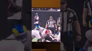 Jared Verse blocked field goal returned for a touchdown #nfl #losangelesrams