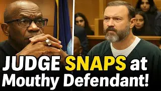 JUDGE SIMPSON snaps on loud mouth Defendant | Big Mistake