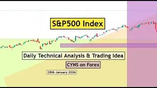 S&P500 Index Daily Technical Analysis for 28th January 2026 by CYNS on Forex