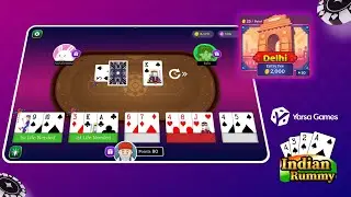 Indian Rummy Gameplay : Fast Rummy Card Game
