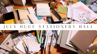 July *HUGE* Stationery Haul | ft Kinokuniya, papertess designs, randidotplans, goodinkpressions​+