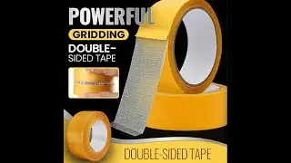 Double-Sided Fiber Transparent Non-Marking Glass Tape