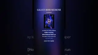 Galaxy Hood Medicine 