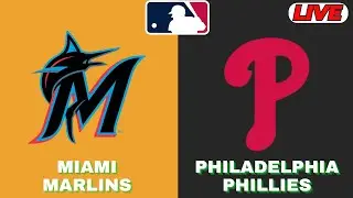 LIVE : Philadelphia Phillies Vs Miami Marlins | MLB 2025 | MLB Live Baseball Score | 07/09/2025