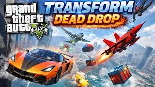 GTA V TRANSFORM DEAD DROP RACE                               #gta #gtaonline #gtav #gta5 #gtag 